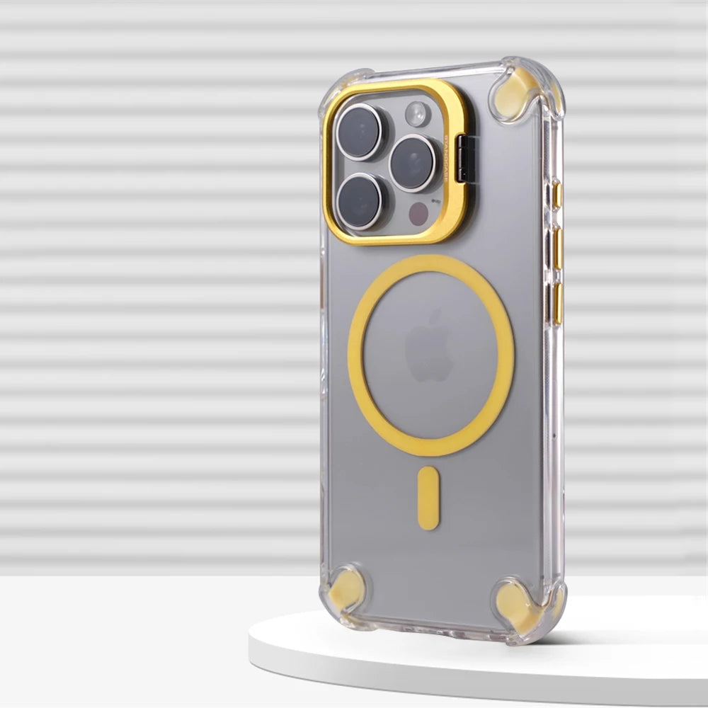 Clear Hybrid Camera Protection Case with MagSafe for iPhone 13 Series