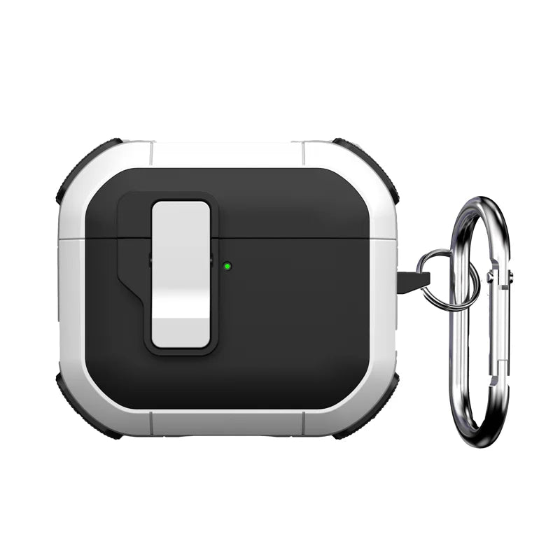 Self-Ejecting Magnetic Headphone Case with Keychain for AirPods Pro 2