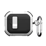 Self-Ejecting Magnetic Headphone Case with Carabiner for AirPods Pro