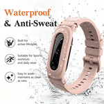 TPU Shockproof Case with Sport Band for Google Fitbit Air