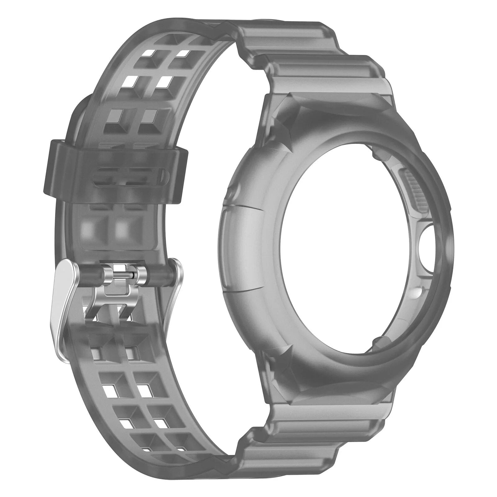 Transparent Case + Soft TPU Band for Google Pixel Watch 2