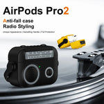 3D Simulation Radio Design Silicone Case for AirPods Pro 2