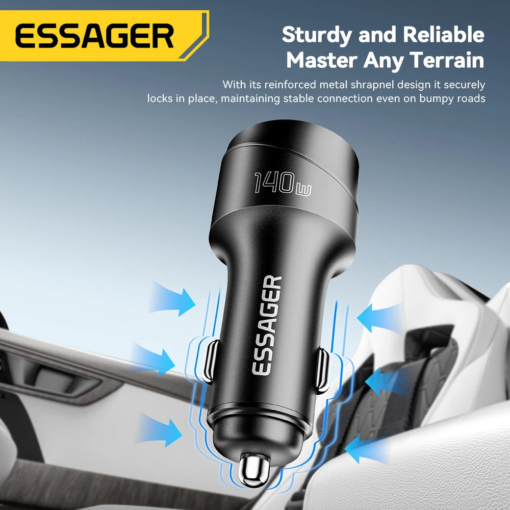 Essager 140W PD 3.1 Car Charger