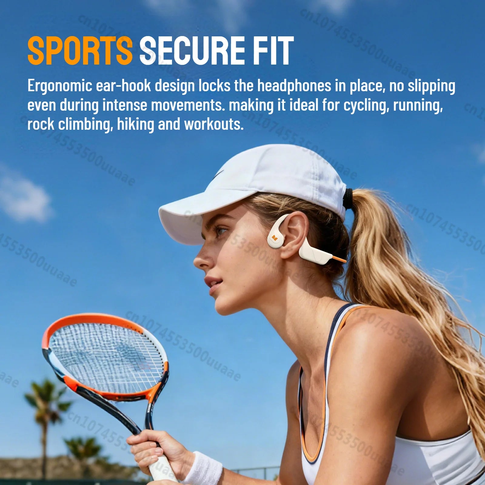 MONSTER Aura Fit XB01 Bluetooth 6.0 Bone Conduction Sports Headphones