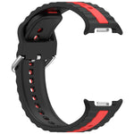 Perforated Silicone Strap with Ribbed Texture for Samsung Galaxy Watch 9