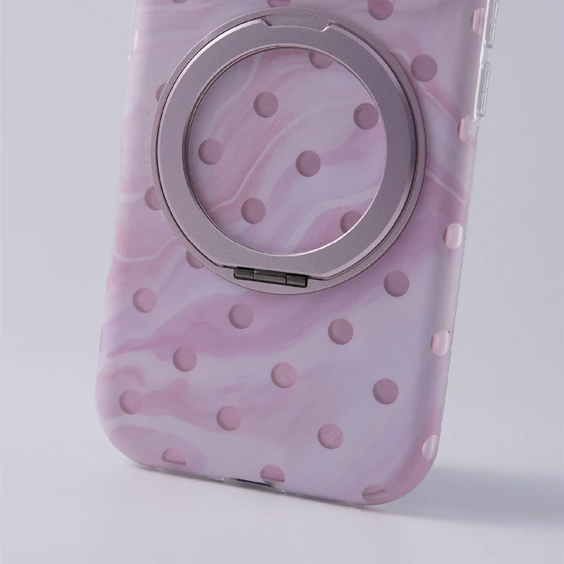 Ball-Bearing 360° Rotating MagSafe Case with Camera Protection Ring for iPhone 18 Series