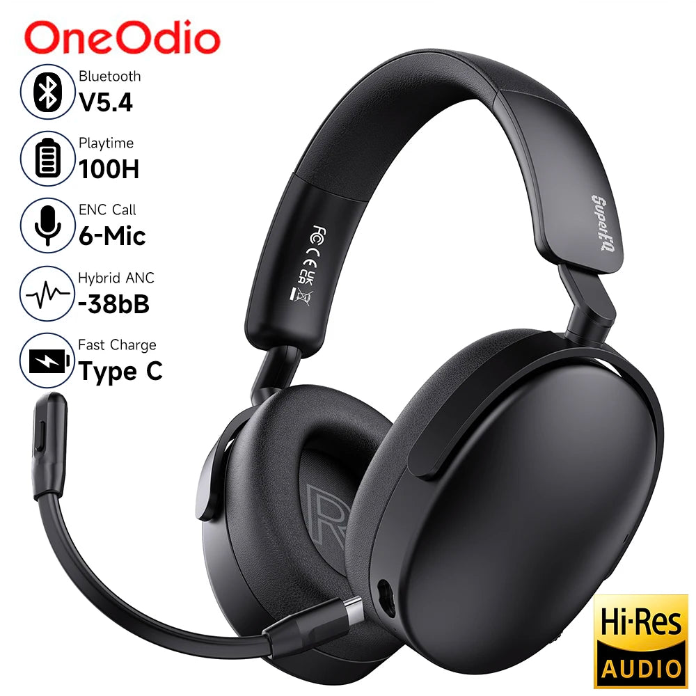 OneOdio SuperEQ A200 Wireless Bluetooth 5.4 Headphones