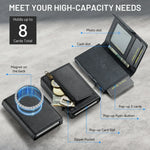 Magnetic Pop-Up Card Wallet With RFID Blocking