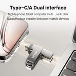 Lexar JumpDrive D40T Dual USB Type-A Type-C Drive