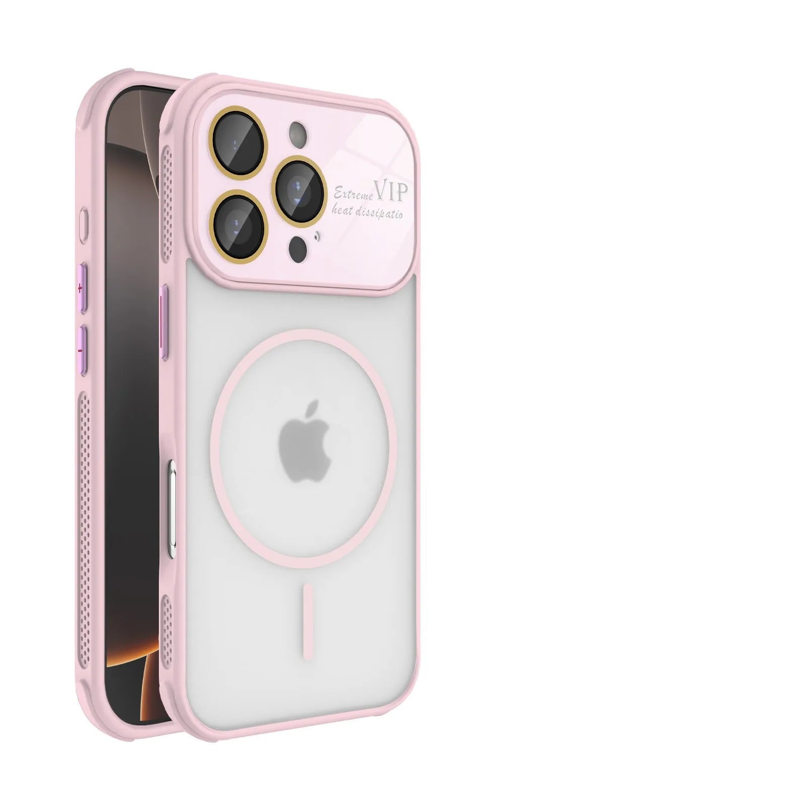 Luxury Skin-Feel Transparent MagSafe Case for iPhone 17 Series