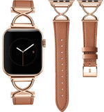 Luxury Replacement Leather Strap for Apple Watch