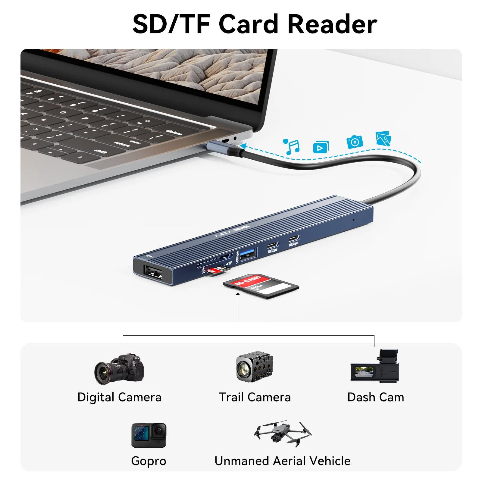 Acasis 8-in-1 USB-C Hub Docking Station