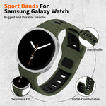 Perforated Silicone Sport Band for Samsung Galaxy Watch 9