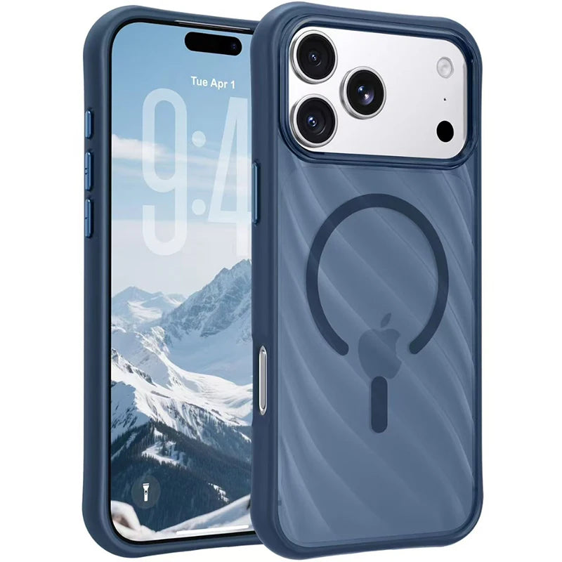 Frosted Semi-Transparent MagSafe Case for iPhone 17 Series