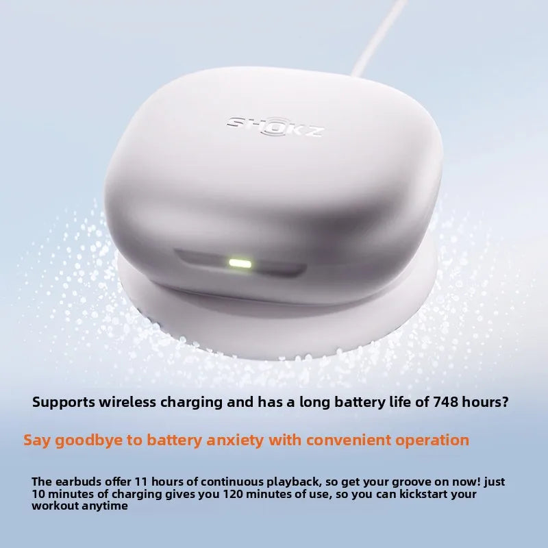 Shokz OpenFit 2+ Open-Ear Bluetooth Earphones