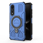 Rugged Protective Case with Metal Magnetic Holder Ring for OnePlus Nord 5