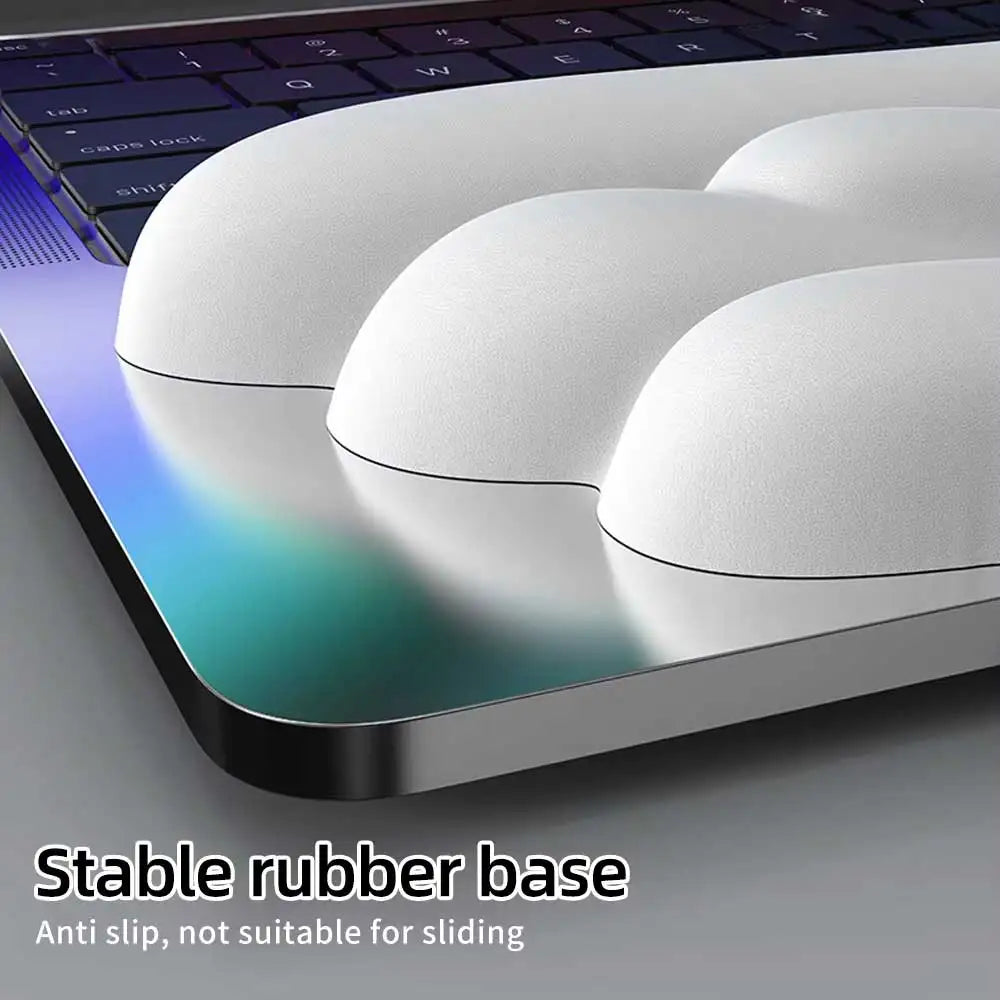 Memory Foam Wrist Support Mouse Pad & Keyboard Rest