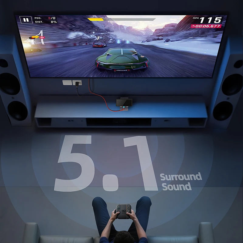 CABLETIME USB-C to HDMI Cable Adapter for Nintendo Switch 2