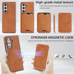 2-in-1 Magnetic Detachable Wallet Case for Samsung Galaxy Z Fold 6