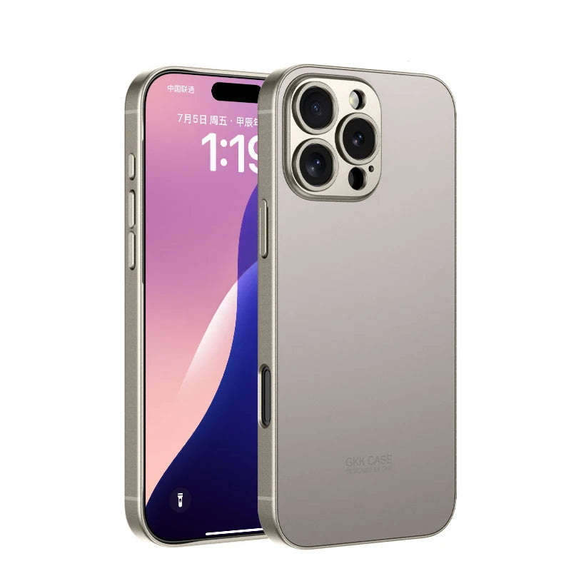 Premium Frosted Matte Lens Protective Case for iPhone 16 Series