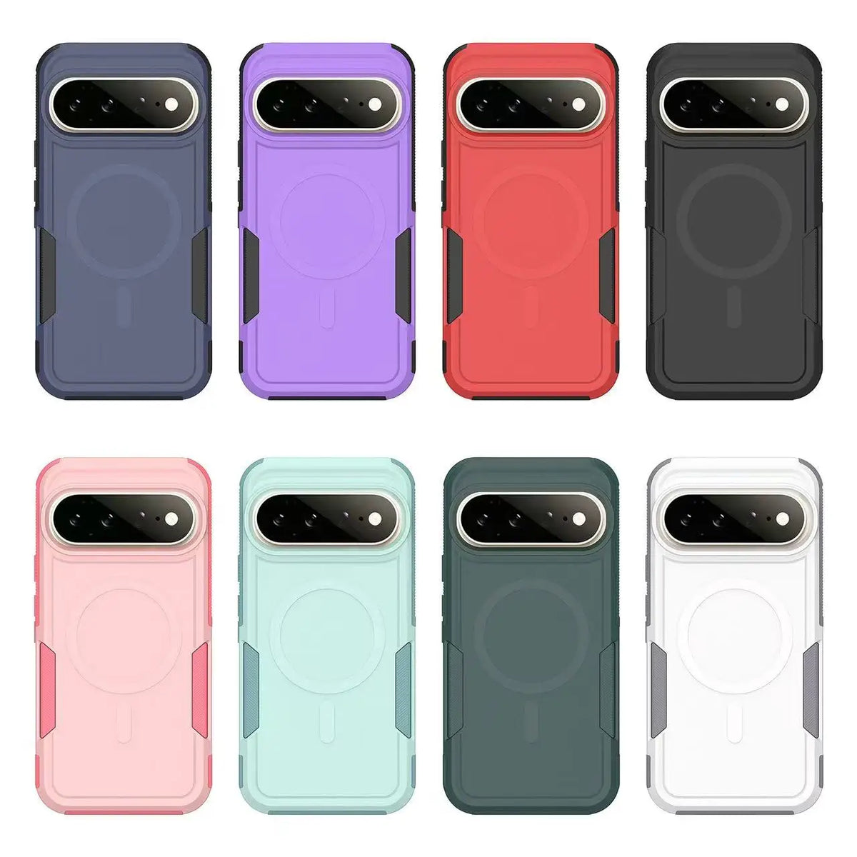 Shockproof Dual-Layer Magnetic Case for Google Pixel 11 Series