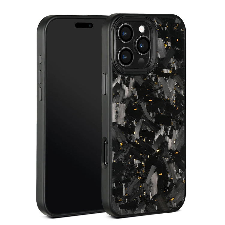Forged Carbon MagSafe Case with Raised Lens Ring for iPhone 15 Series