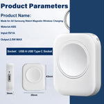 VIKEFON Magnetic USB-C Portable Charger for Samsung Galaxy Watch 7