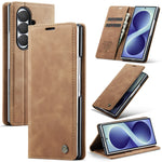 Premium Retro Leather Wallet Case for Samsung Galaxy Z Fold 8 Ultra