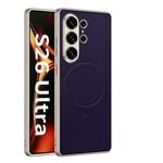 Premium Leather Magnetic Case for Samsung Galaxy S26 Ultra