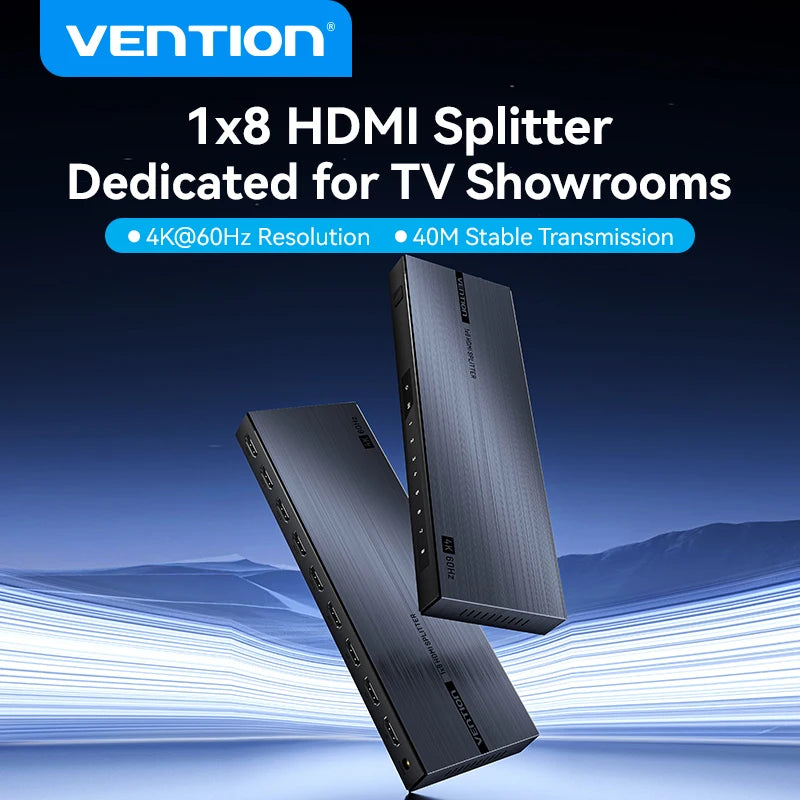 Vention 4K HDMI 1 Input 8 Output Splitter