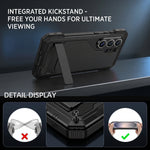 Heavy-Duty Aluminum Armor Case for Samsung Galaxy S24 Ultra