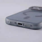 Shockproof Matte Translucent MagSafe Case with Metal Lens Protection for iPhone 17 Series