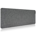 Extended Felt Desk Pad With Non-Slip Base