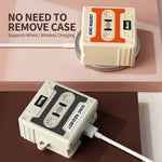 Wireless Charging Retro Cassette Case For Galaxy Buds4 / Buds4 Pro