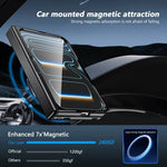 Shockproof Hard PC MagSafe Case with 360° Rotating Ring Stand for iPhone Duo