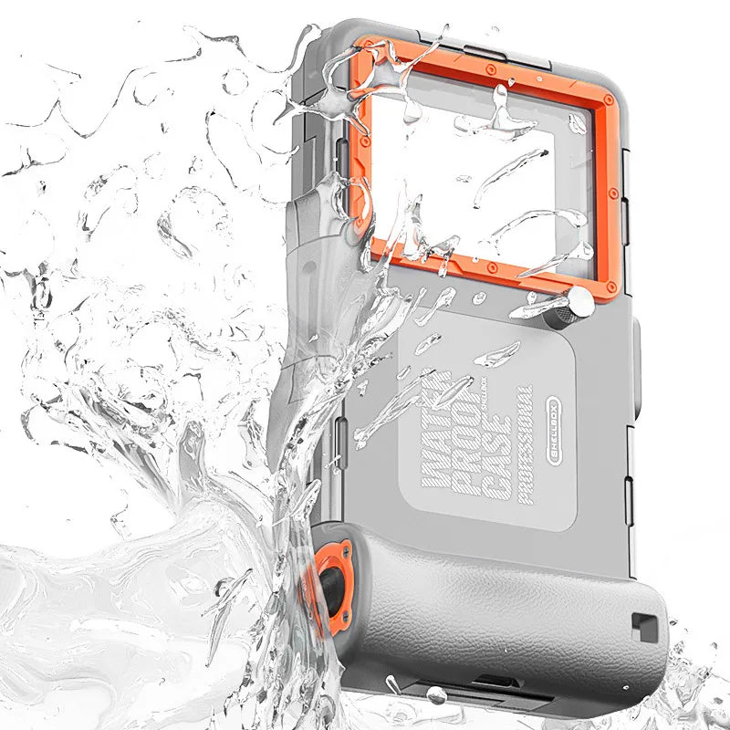 Waterproof Phone Case with Lanyard for Diving up to 15m