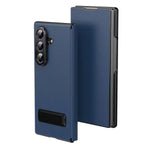Samsung Galaxy Z Fold 7 Shockproof Leather Case with Magnetic Flip Cover