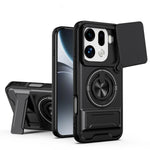 Luxury Protective Case with Rotating Ring Holder for OPPO Find X9 / X9 Pro