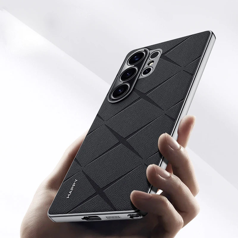 Fashion Ultra-Thin Leather Case for Samsung Galaxy S26 Series