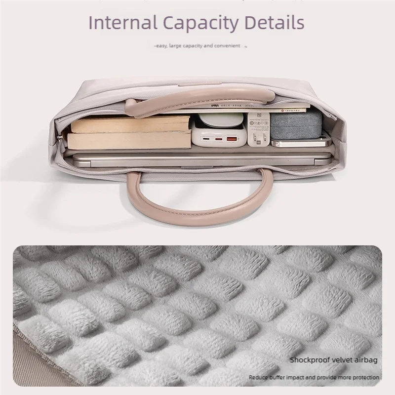 Water-Resistant Laptop Shoulder Bag