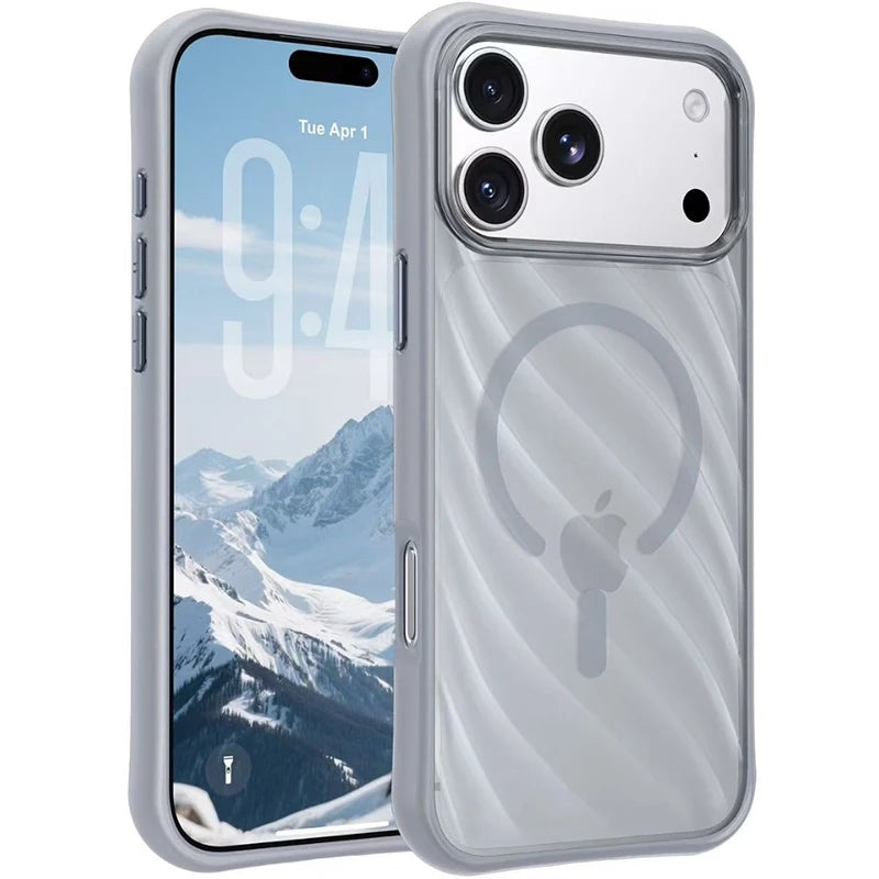 Frosted Semi-Transparent MagSafe Case for iPhone 18 Series