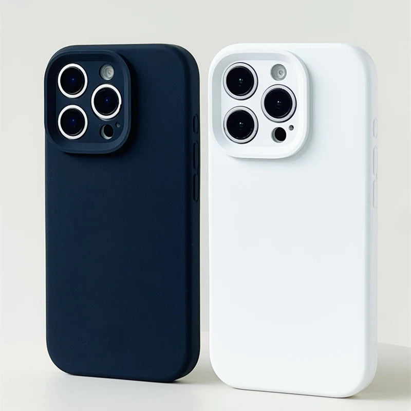 Shockproof MagSafe Silicone Armor Case for iPhone 16 Series