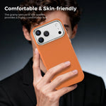 MagSafe Compatible Leather Texture Case for iPhone 17 Series