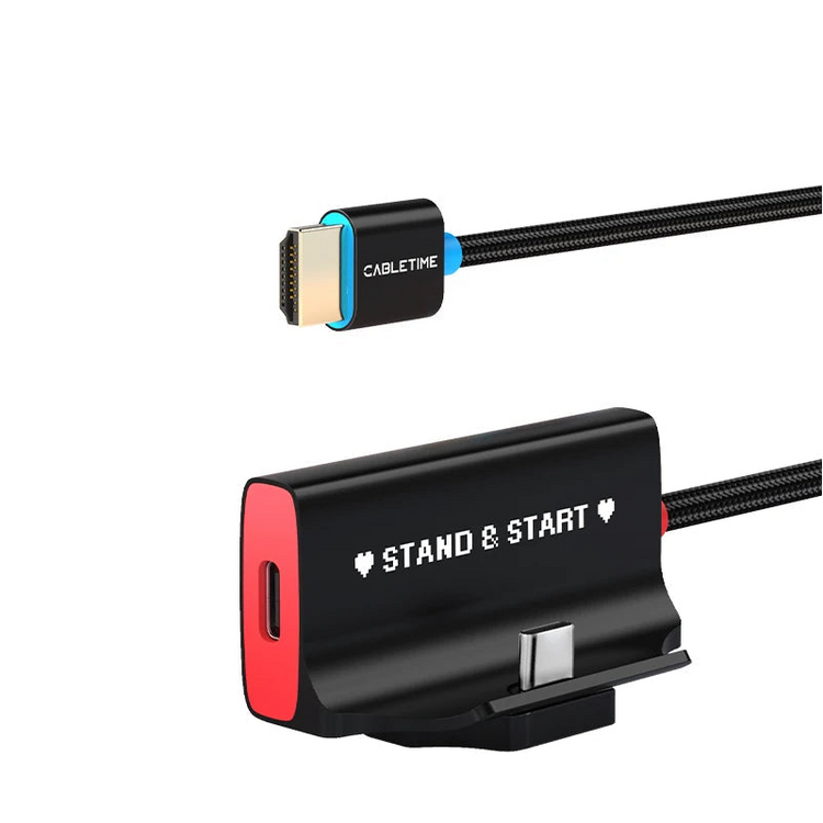 CABLETIME 4K60Hz USB-C Dock Cable for Nintendo Switch 2