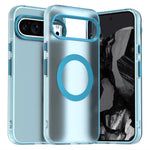 Frosted Matte Military Armor Magnetic Case for Google Pixel 9 Series