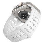 Perforated Silicone Sport Band with Ventilation Holes for Apple Watch