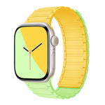 Silicone Replacement Strap with Magnetic Closure for Apple Watch