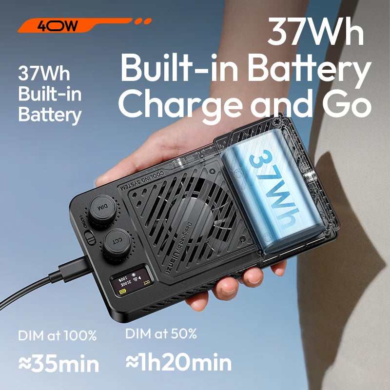 Ulanzi P40 Portable 40W Video Light