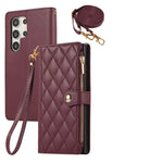 Crossbody Leather Wallet Case for Samsung Galaxy S25 Series