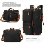 Convertible Rucksack & Briefcase Laptop Bag